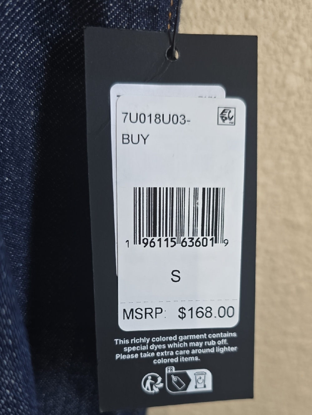 NWT 7 For All Mankind Sleeveless Denim/Linen Top. Small - Picture 2 of 10